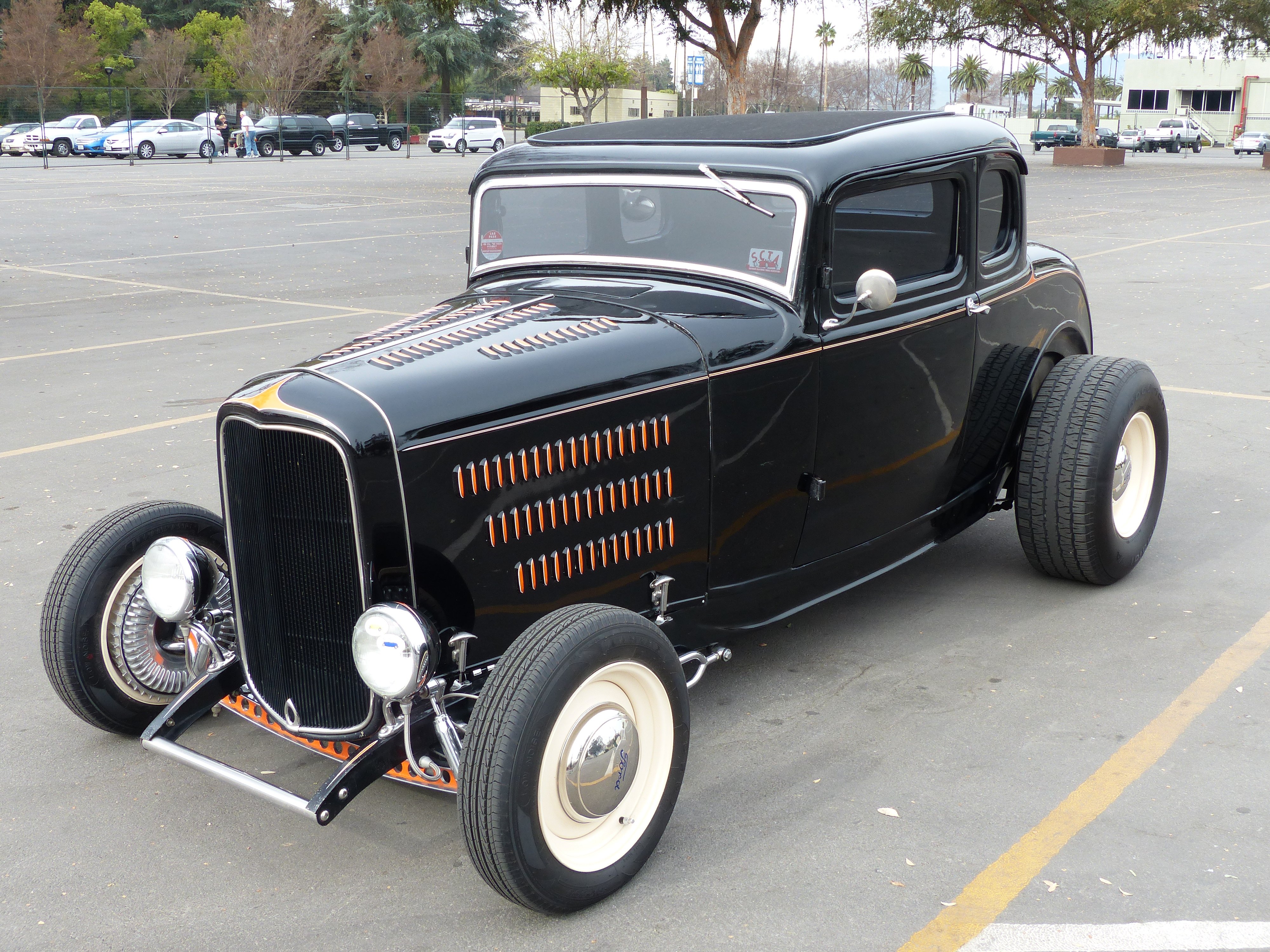 1932, Ford, Coupe, Five, Window, Hotrod, Hot, Rod, Streetrod, Street, Usa, 4200x2790 01 Wallpaper