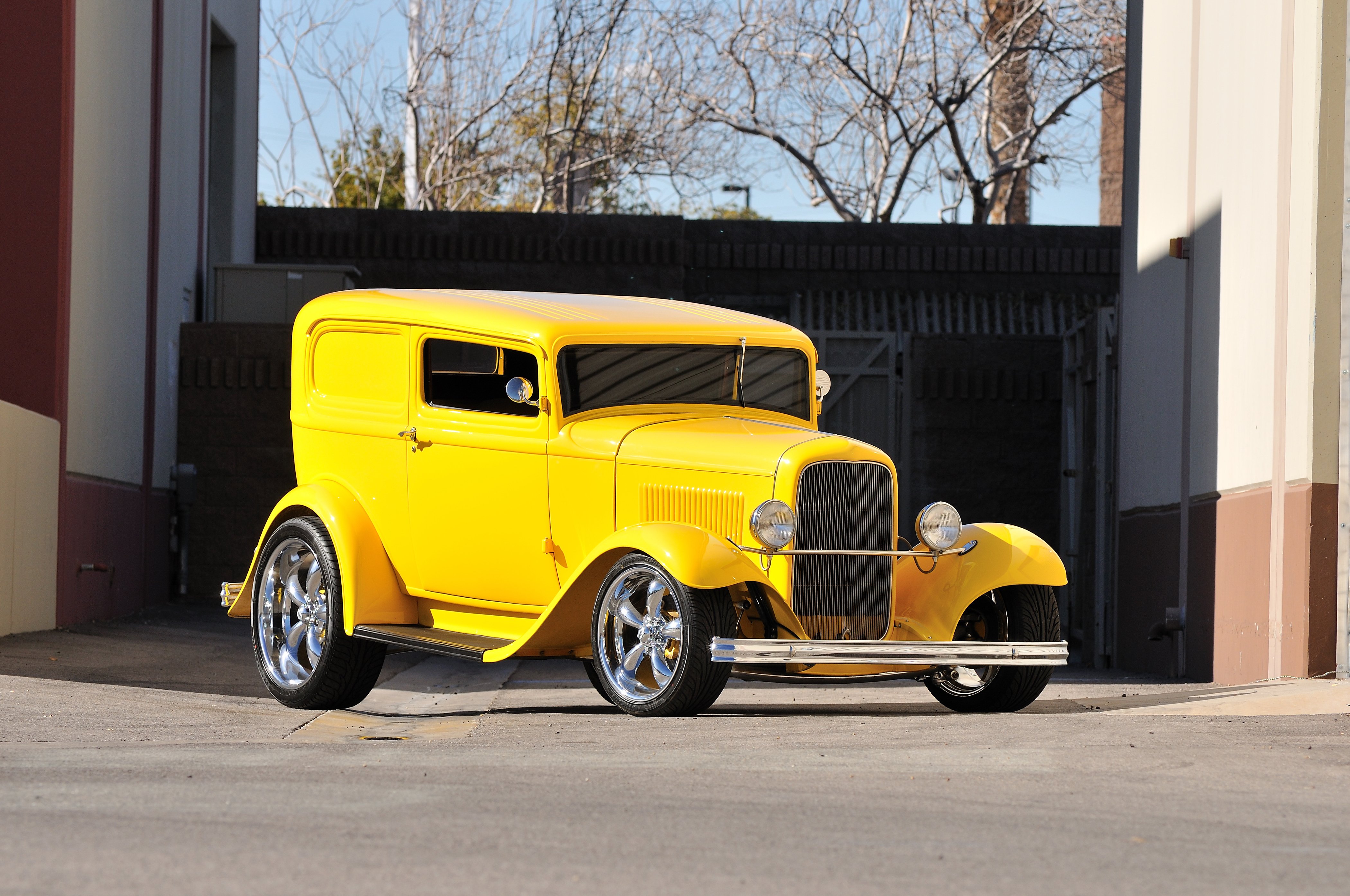 1932, Ford, Sedan, Delivery, Hotrod, Hot, Rod, Streetrod, Street, Usa, 4200x2790 01 Wallpaper
