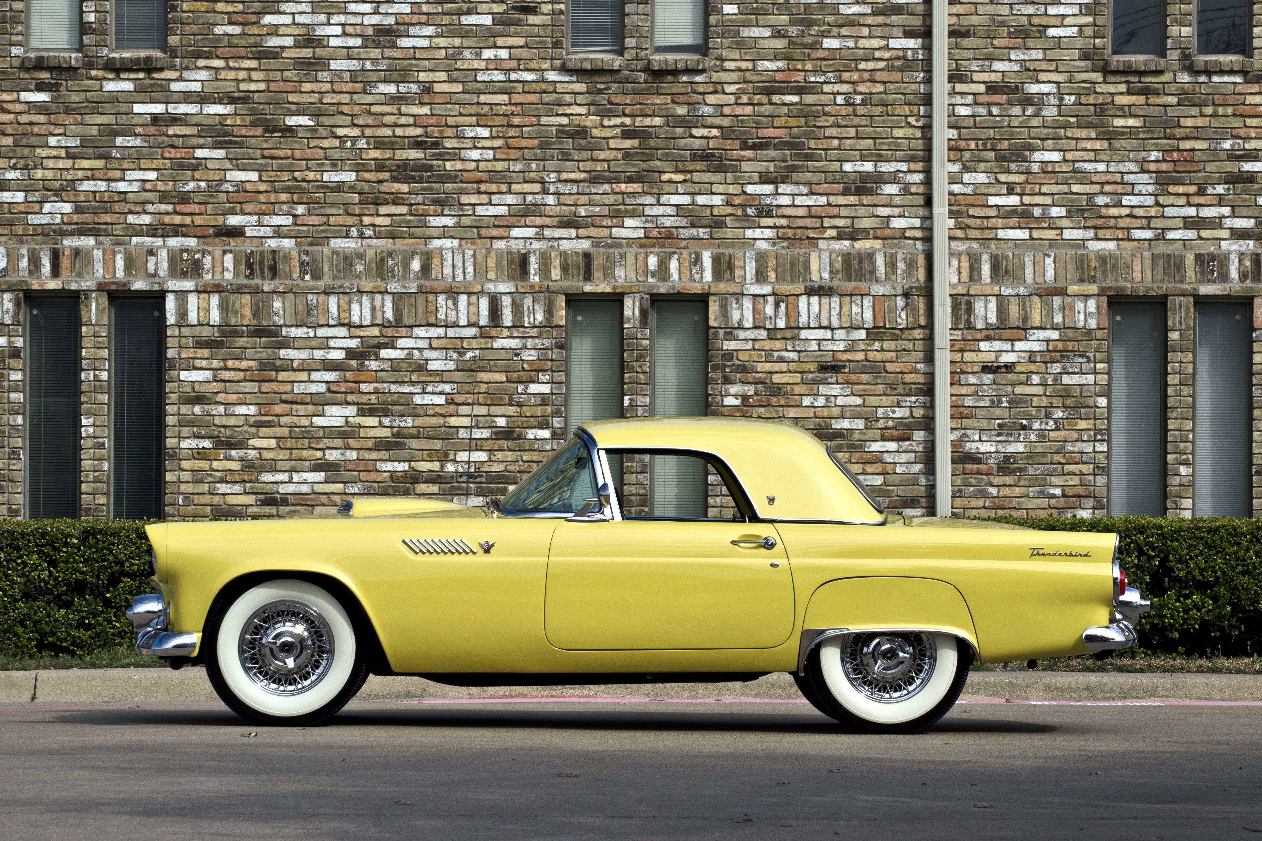 1955, Ford, Thunderbird, Convertible, Muscle, Classic, Usa, 4200x2800 09 Wallpaper