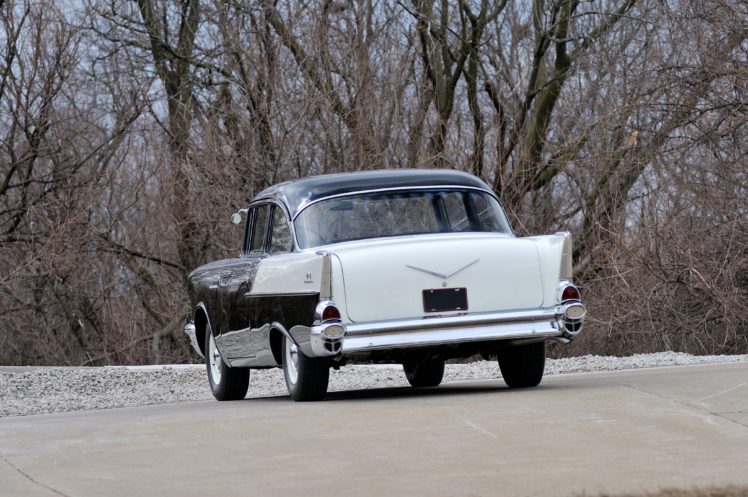 1957, Chevrolet, 150, Sedan, Muscle, Classic, Usa, 4200×2780 05 HD Wallpaper Desktop Background