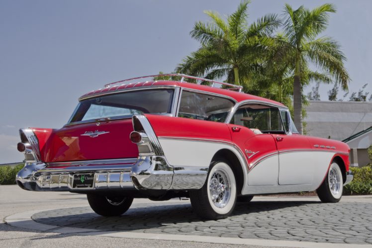 1957, Buick, Caballero, Wagon, Classic, Usa, 4200×2800 06 HD Wallpaper Desktop Background