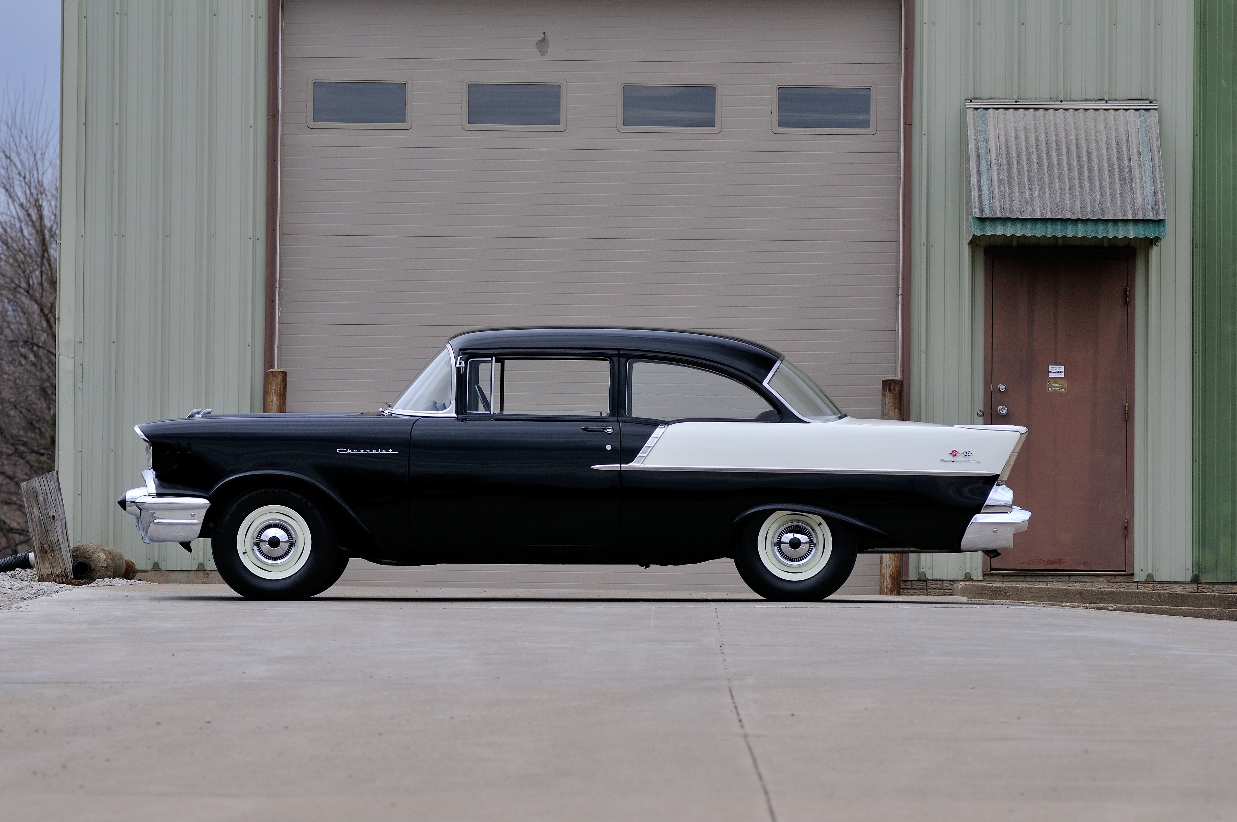 1957, Chevrolet, 150, Sedan, Muscle, Classic, Usa, 4200x2780 02 Wallpaper