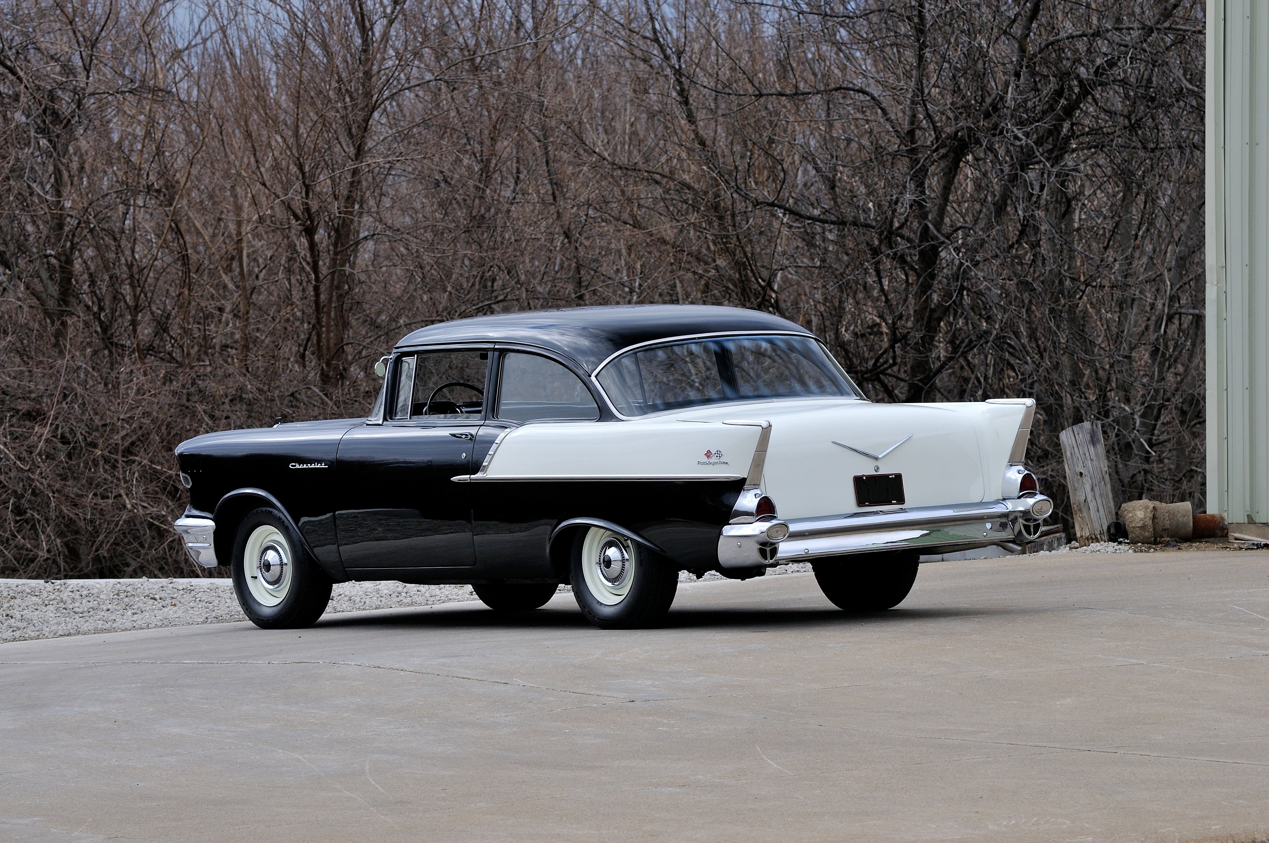 1957, Chevrolet, 150, Sedan, Muscle, Classic, Usa, 4200x2780 03 Wallpaper