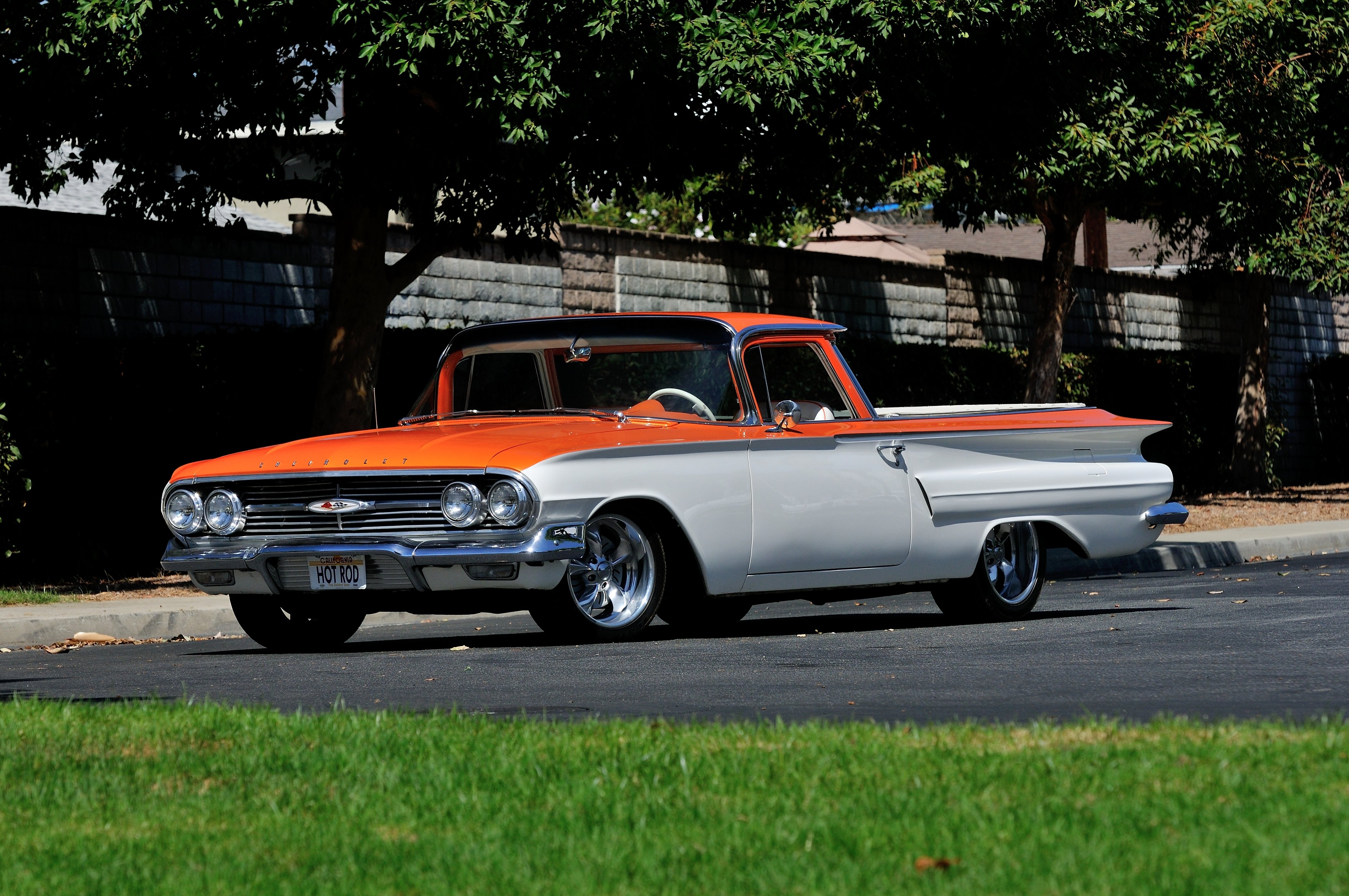 1960, Chevrolet, Chevy, Elcamino, Streetrod, Street, Rod, Hot, Custom, Usa, 4200x2790 01 Wallpaper