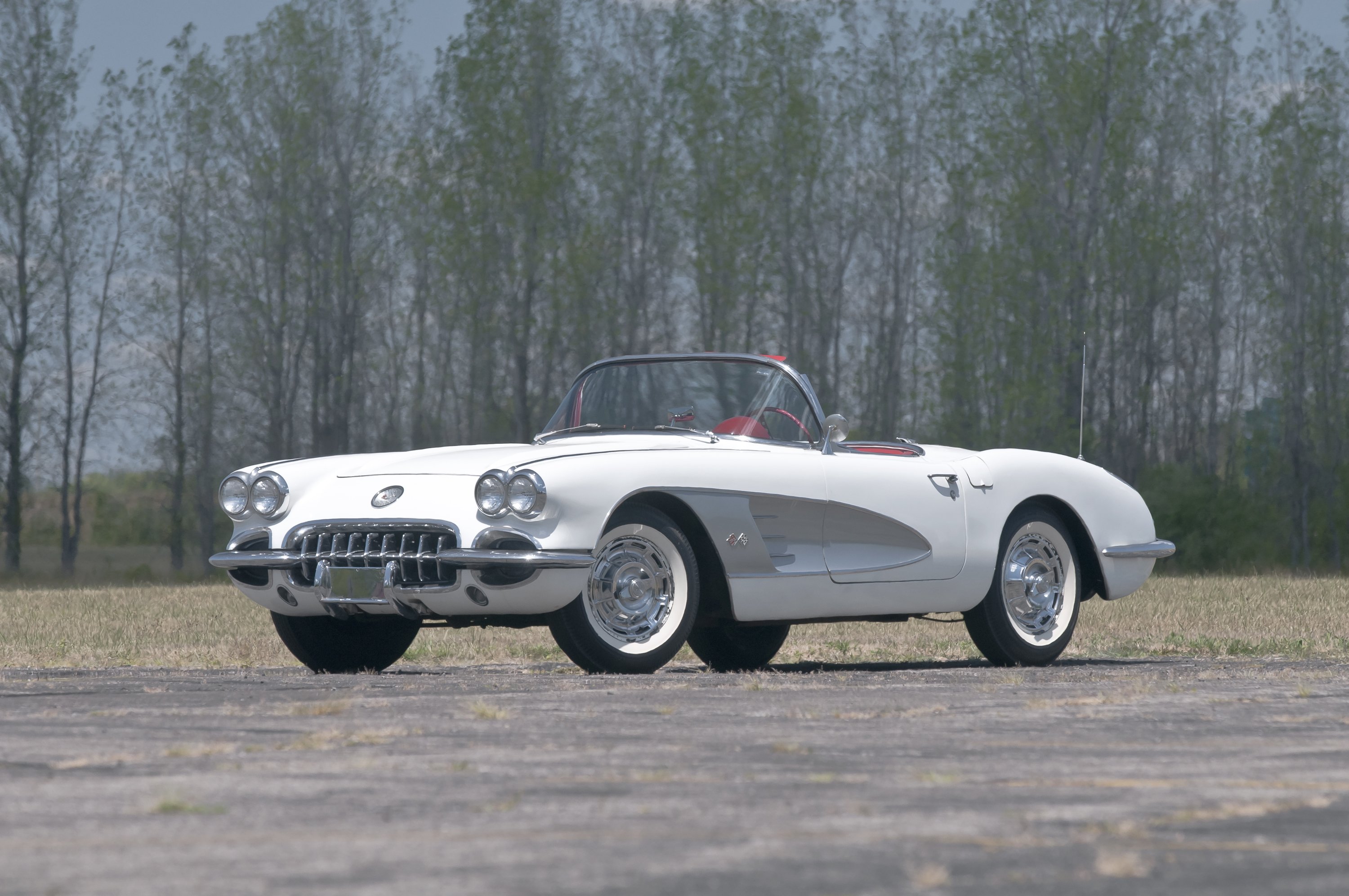 1960, Chevrolet, Corvette, Convertible, Muscle, Classic, Usa, 3000x2000 01 Wallpaper