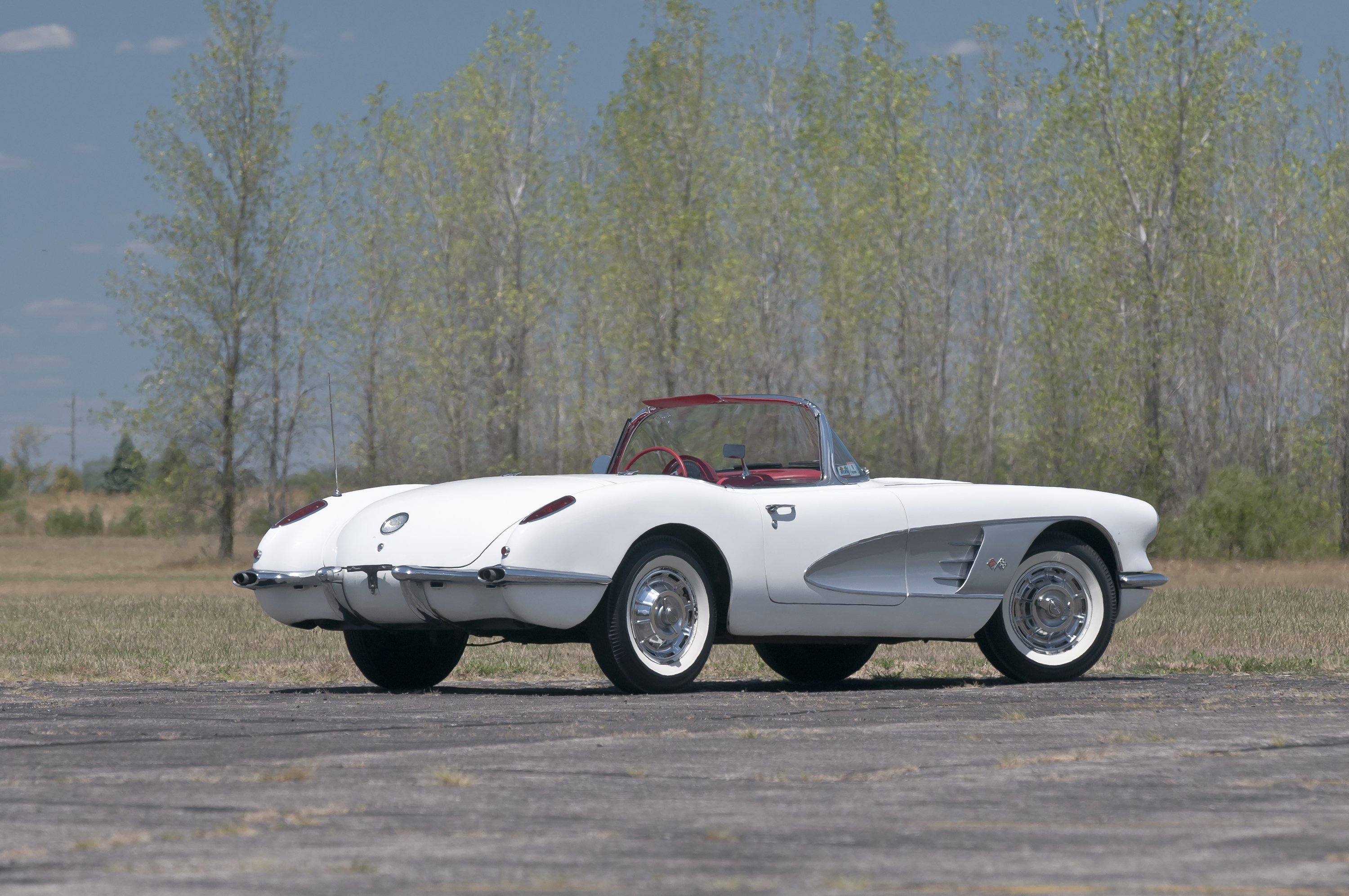 1960, Chevrolet, Corvette, Convertible, Muscle, Classic, Usa, 3000x2000 03 Wallpaper