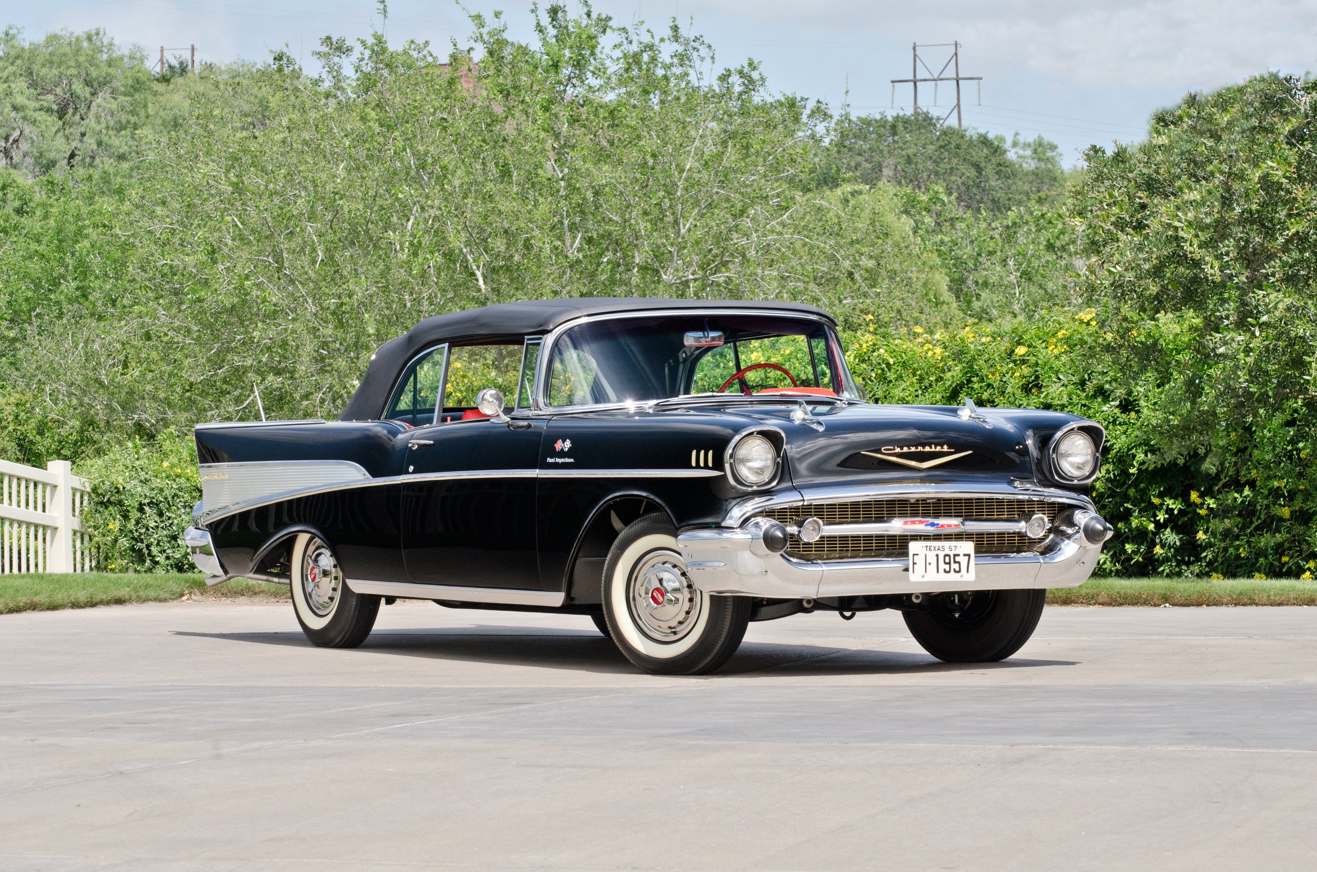 1957, Chevrolet, Belair, Convertible, Classic, Usa, 4200x2780 01 Wallpaper