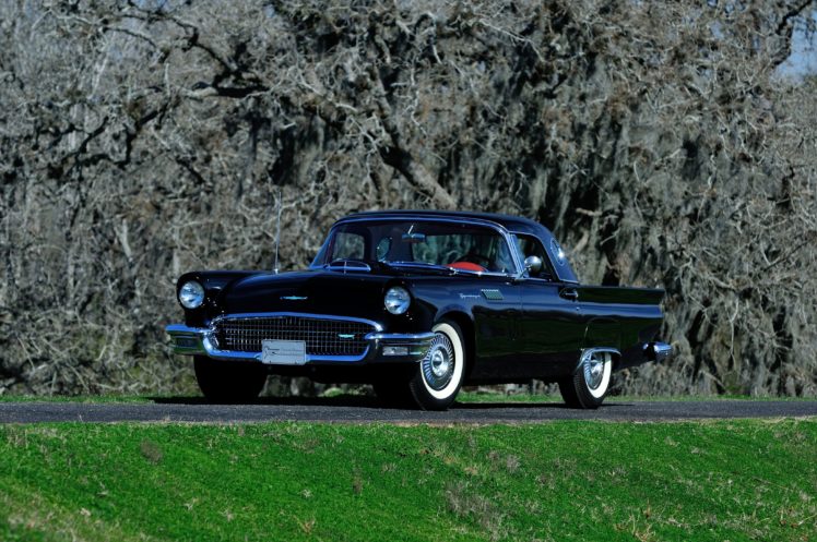 1957, Ford, Thunderbird, Convertible, Classic, Usa, 4200×2800 01 HD Wallpaper Desktop Background