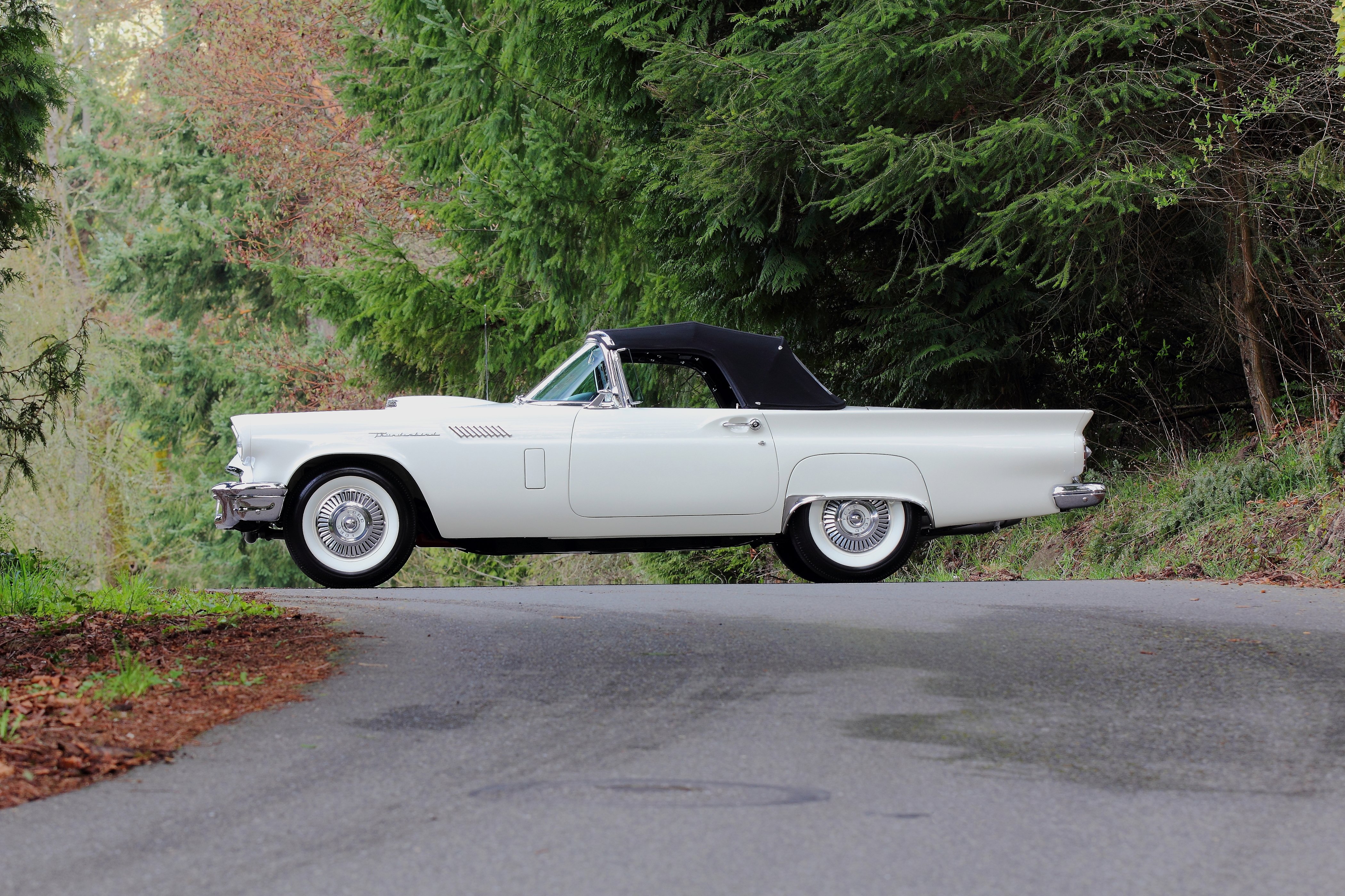1957, Ford, Thunderbird, Vonvertible, Classic, Usa, 4200x2800 06 Wallpaper