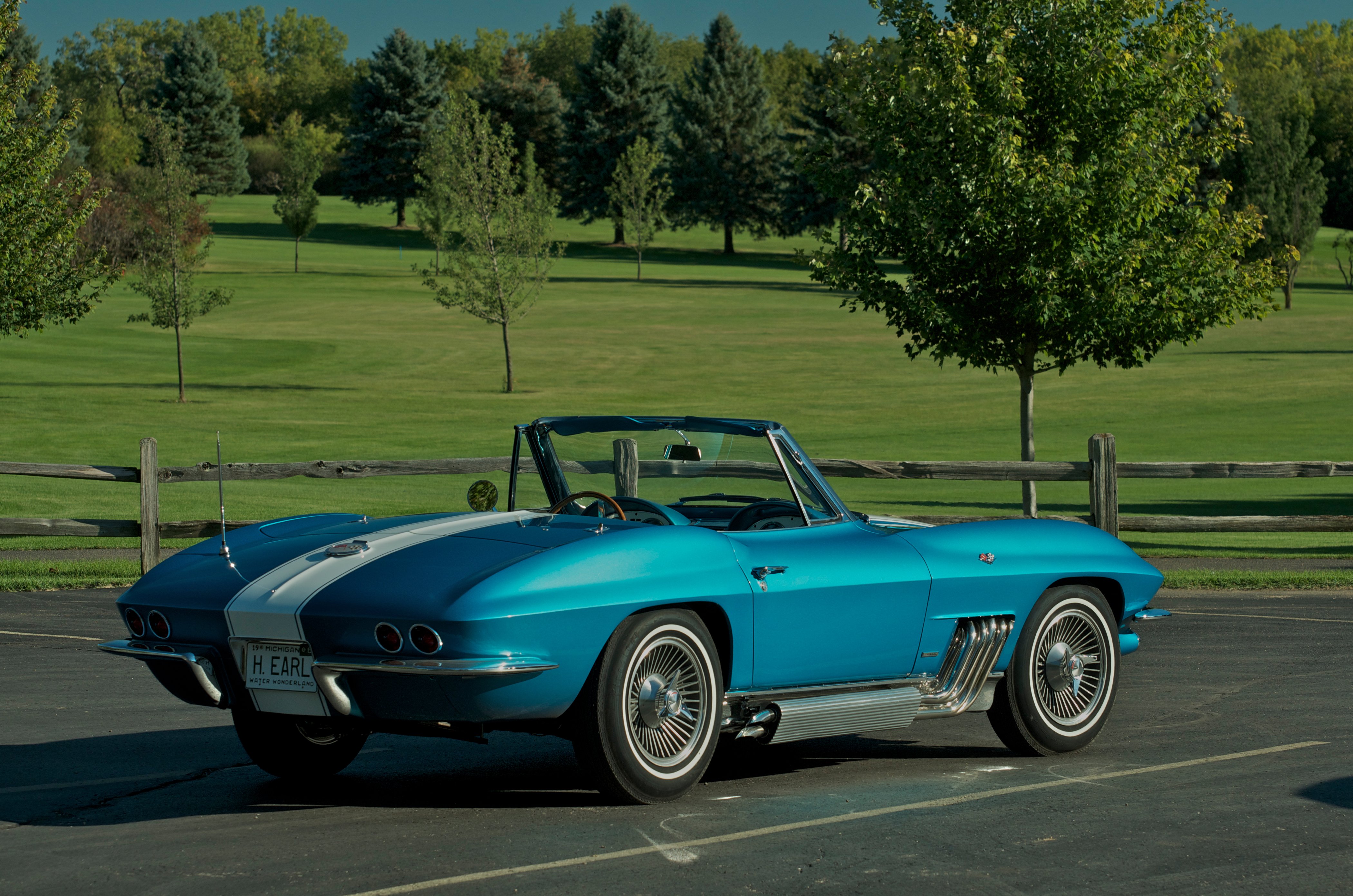 1963, Chevrolet, Corvette, Convertible, Knudsen, Muscle, Classic, Usa, 4200x2790 09 Wallpaper