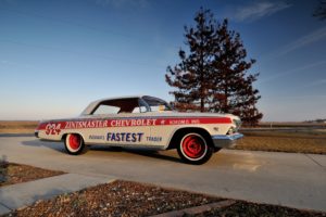 1962, Chevrolet, Impala, Lightweight, Nascar, Race, Car, Racecar, Muscle, Usa, 4200×2790 04