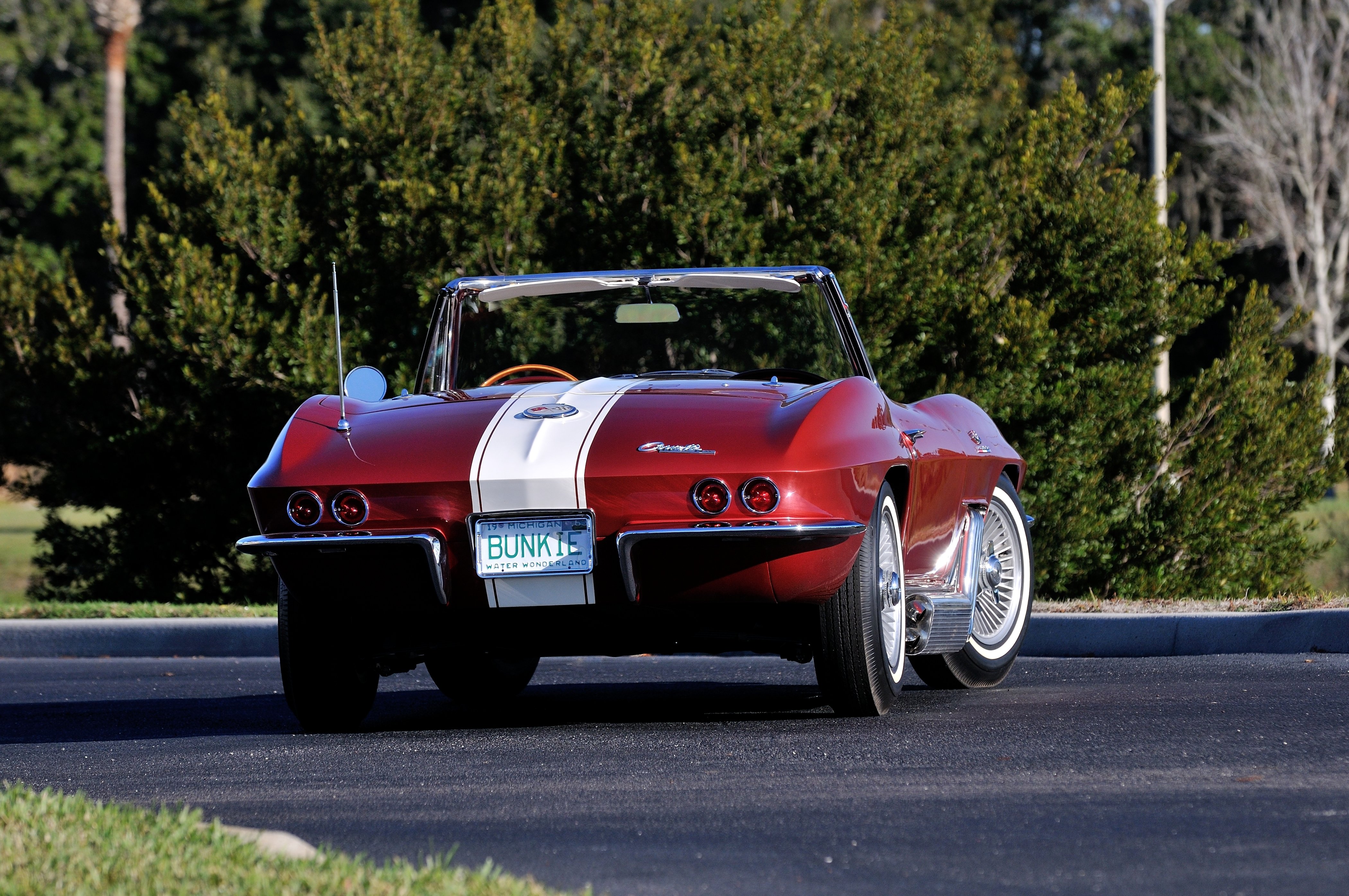 1963, Chevrolet, Corvette, Convertible, Knudsen, Muscle, Classic, Usa, 4200x2790 03 Wallpaper