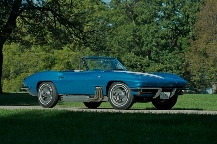 1963, Chevrolet, Corvette, Convertible, Knudsen, Muscle, Classic, Usa, 4200×2790 05 HD Wallpaper Desktop Background