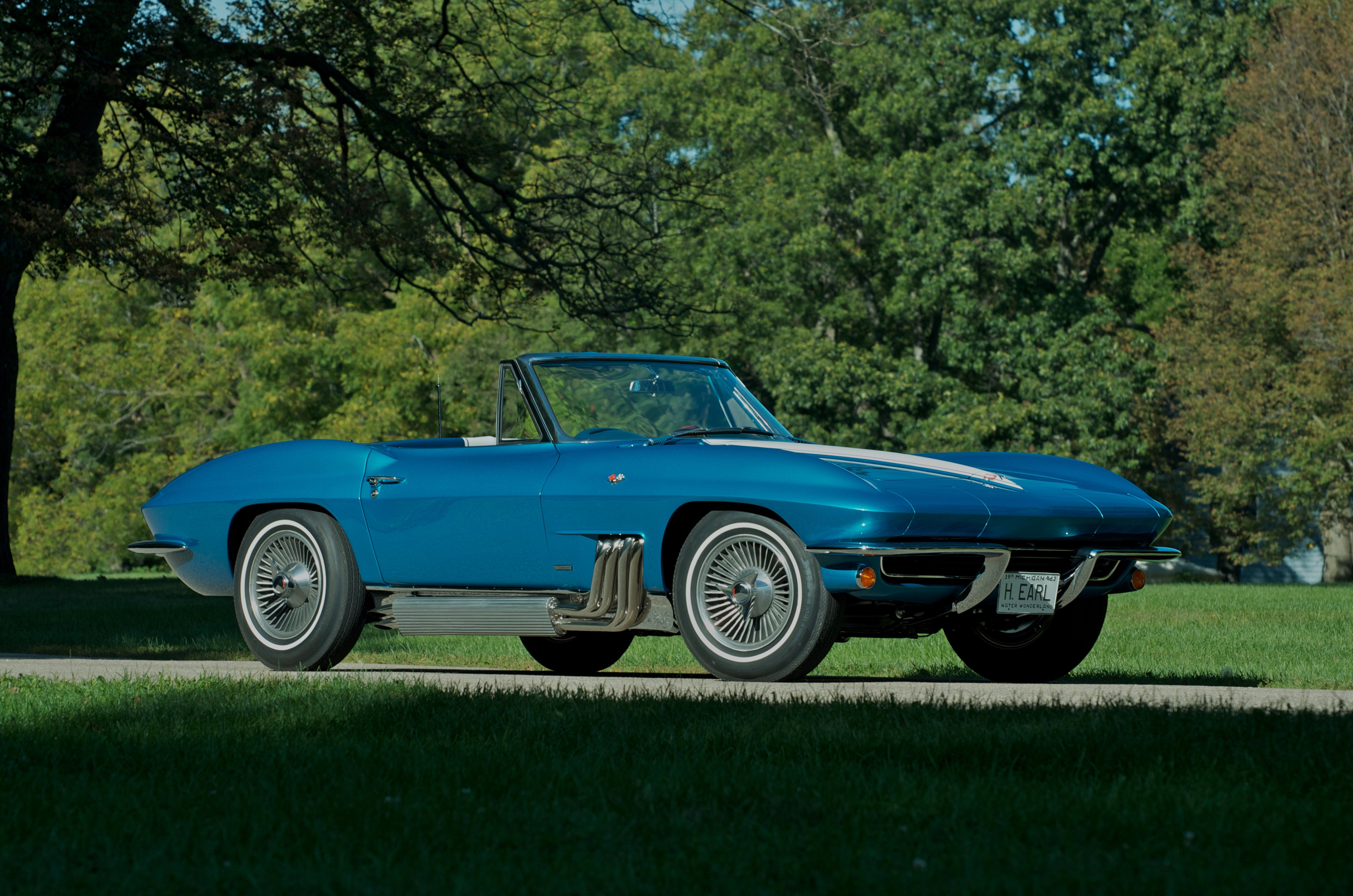 1963, Chevrolet, Corvette, Convertible, Knudsen, Muscle, Classic, Usa, 4200x2790 05 Wallpaper