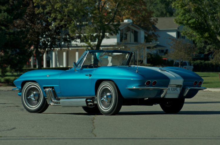 1963, Chevrolet, Corvette, Convertible, Knudsen, Muscle, Classic, Usa, 4200×2790 06 HD Wallpaper Desktop Background