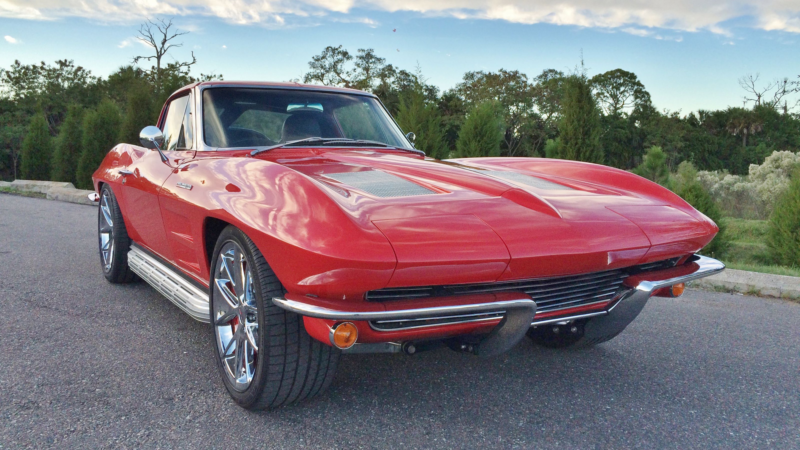 1963, Chevrolet, Corvette, Streetrod, Street, Rod, Hot, Muscle, Classic, Usa, 3200x1800 07 Wallpaper