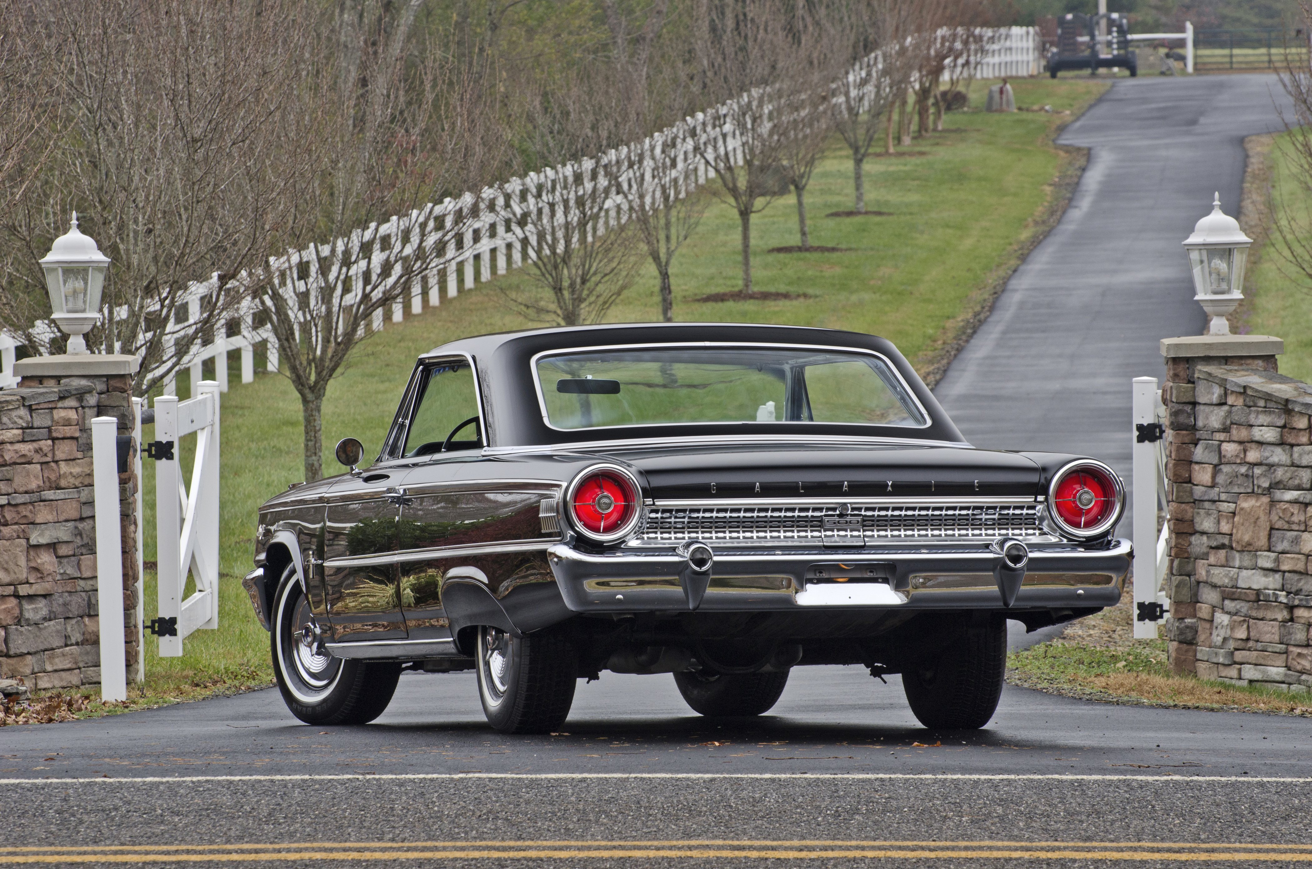 1963, Ford, Galaxie, 500, Coupe, Muscle, Classic, Usa, 4200x2780 04 Wallpaper