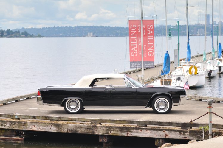 1963, Lincoln, Continental, Convertible, Classic, Usa, 4200×2790 02 HD Wallpaper Desktop Background
