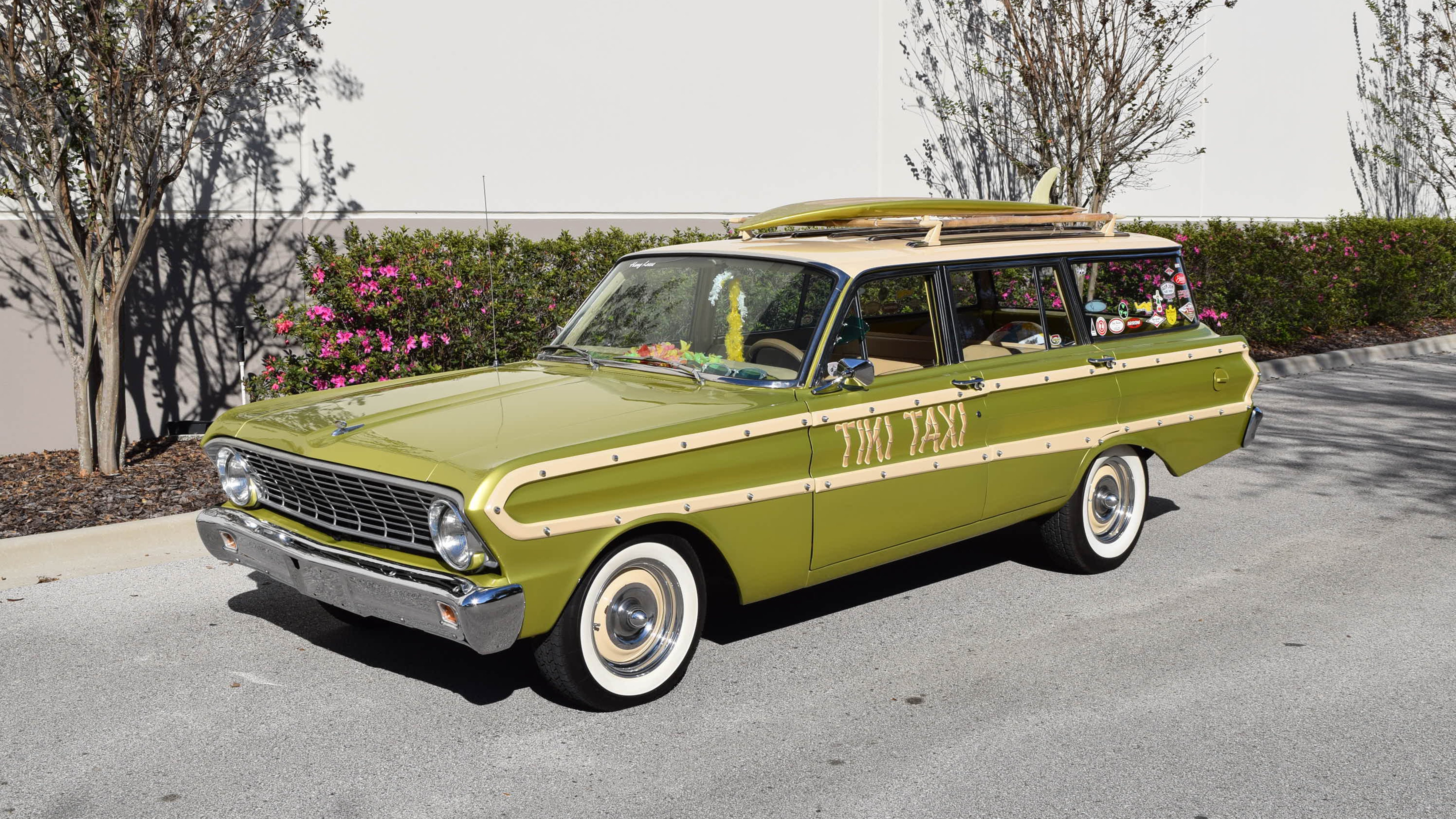 1964, Ford, Falcon, Sation, Wagon, Custom, Classic, Usa, 4800x2700 01 Wallpaper