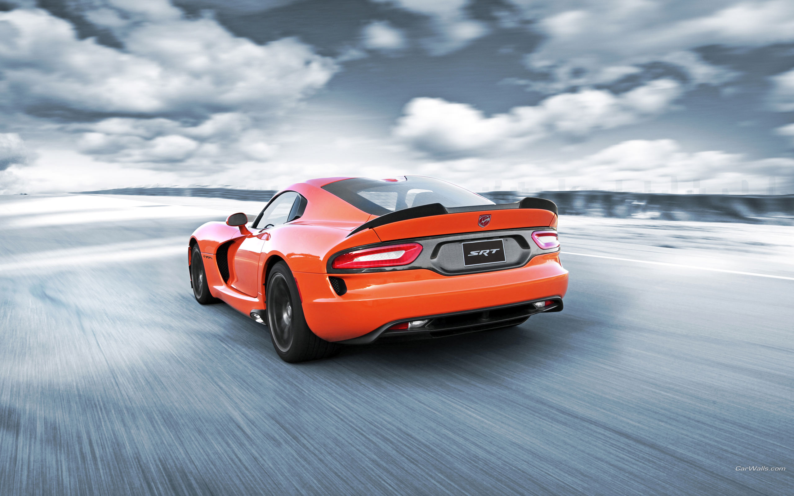 dodge, Viper, Srt 10, Orange Wallpaper