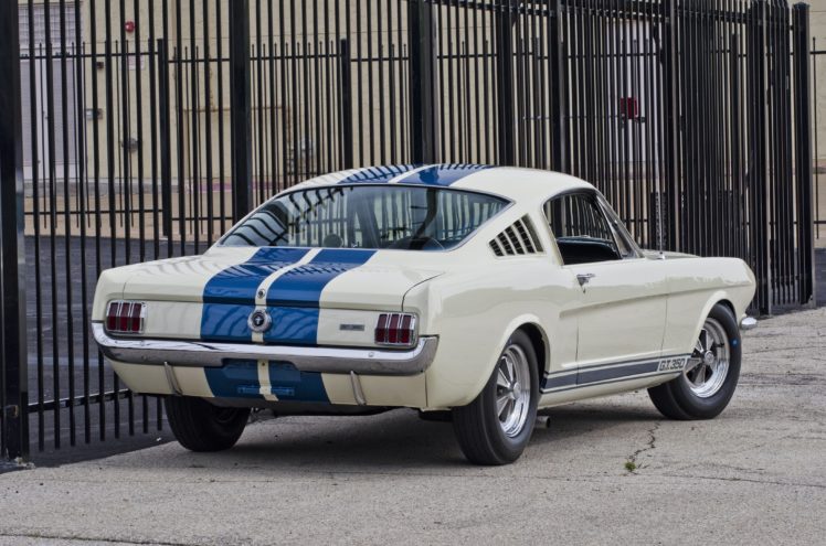 1965, Ford, Mustang, Shelby, Gt350, Fastback, Muscle, Classic, Usa ...