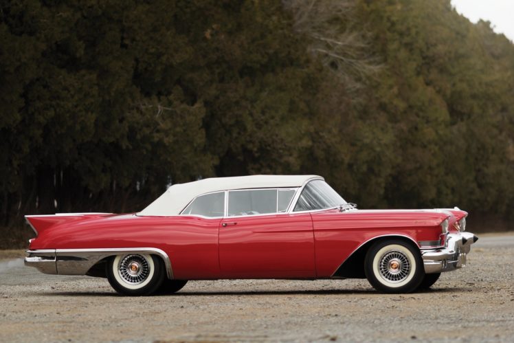 1957, Cadillac, Sixty two, Eldorado, Special, Biarritz, Cars, Convertible, Classic, Retro HD Wallpaper Desktop Background