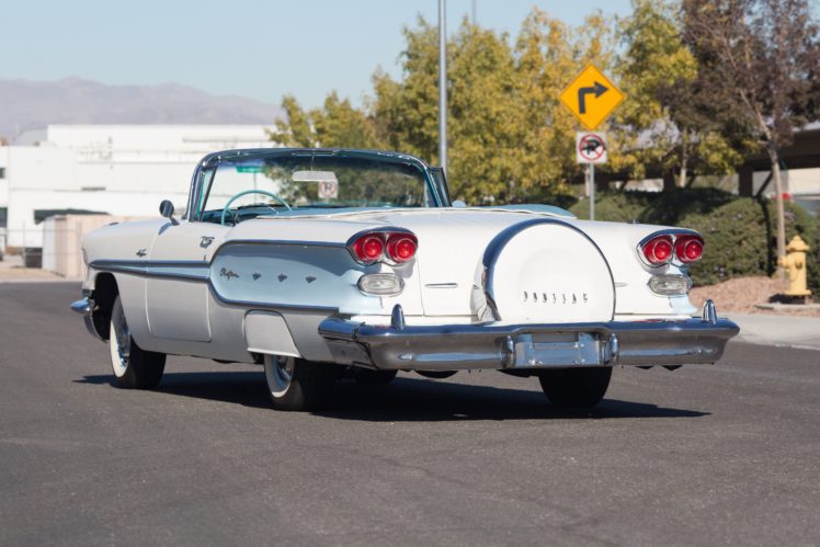 1958, Pontiac, Chieftain, Eight, Deluxe, Convertible, 5184×3456 04 HD Wallpaper Desktop Background