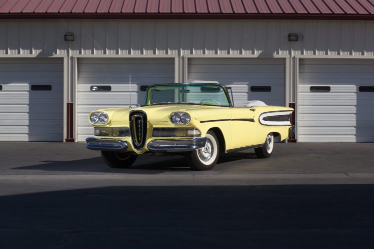 1958, Edsel, Citation, Convertible, Classic, Usa, 5184×3456 01 HD Wallpaper Desktop Background