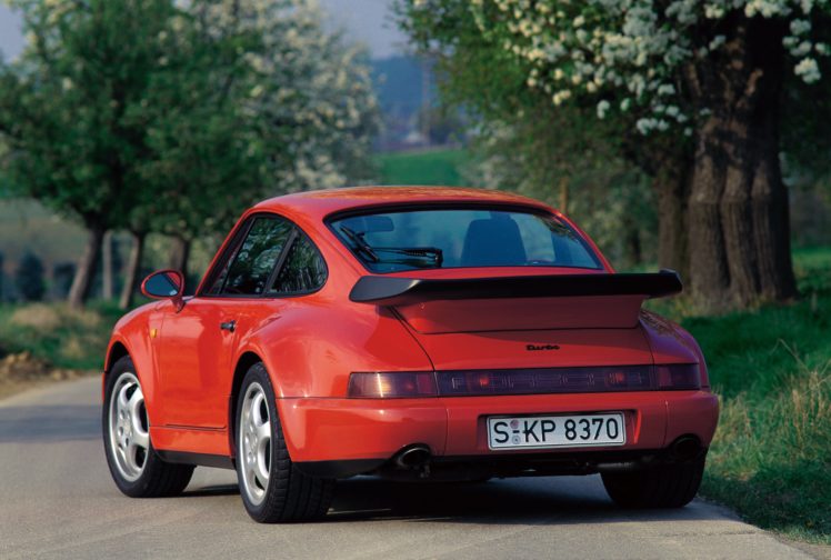 porsche, 911, 964, Turbo, 3, 3, Coupe, Cars HD Wallpaper Desktop Background