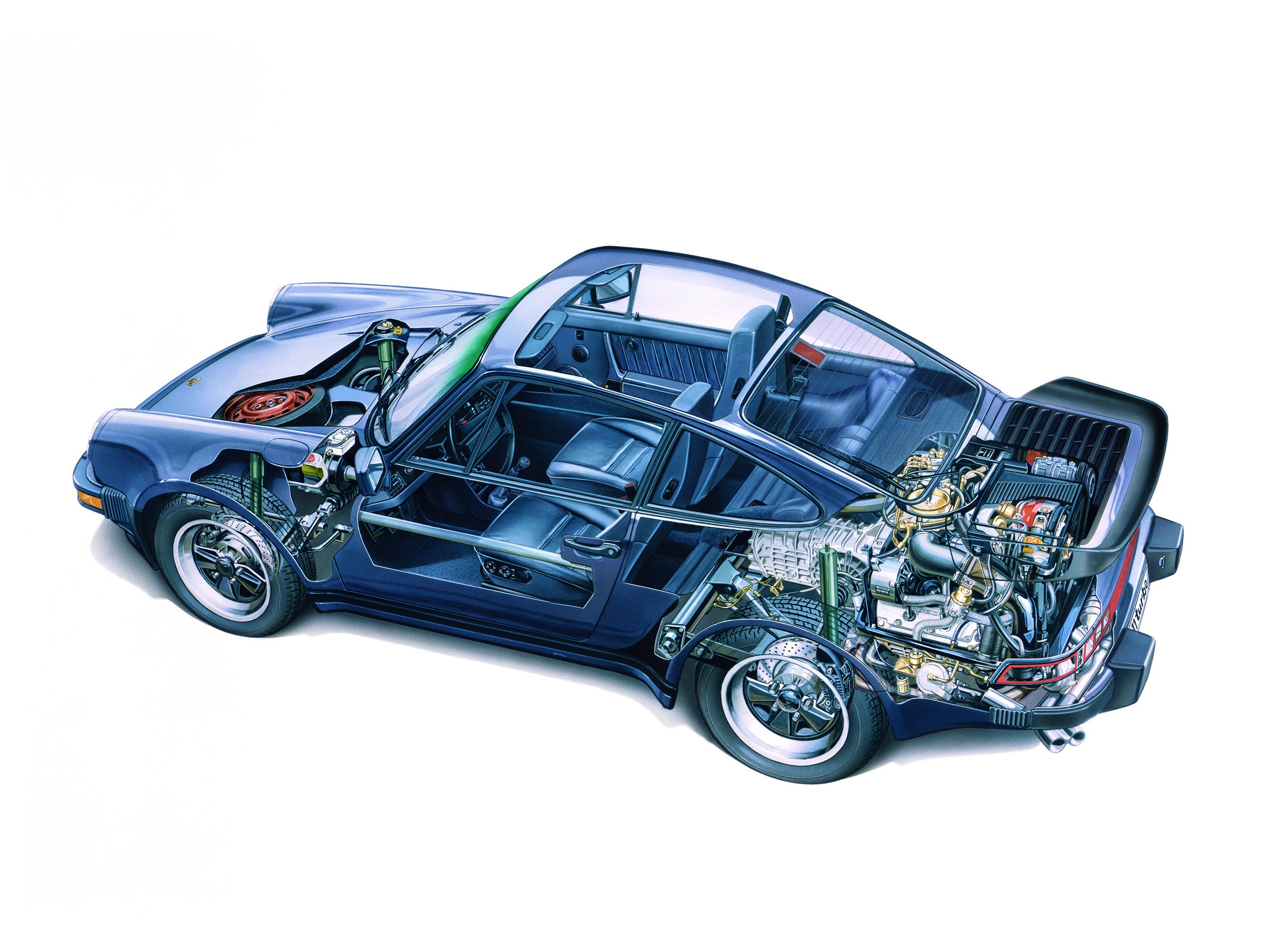 porsche, 911, Turbo, 3, 3, Coupe, 930, Cars Wallpaper