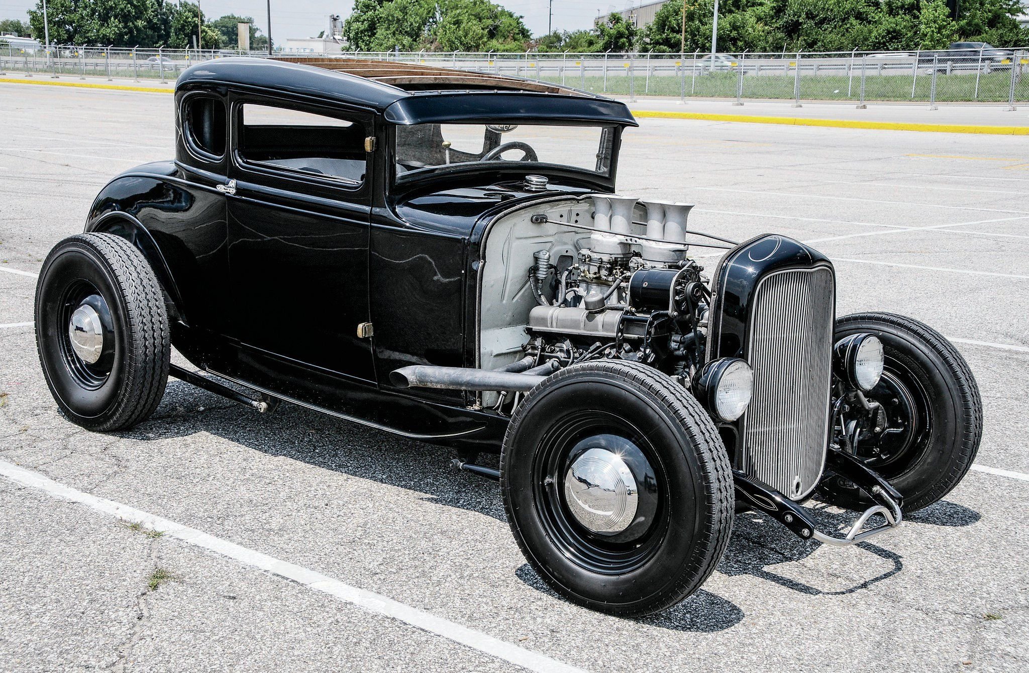 1930, Ford, Modela, Five, Window, Hotrod, Hot, Rod, Usa, 2048x1340 01 Wallpaper