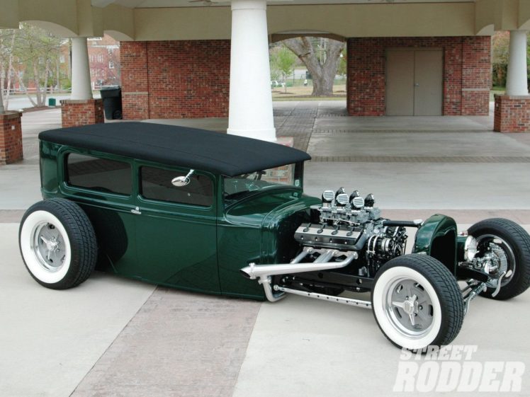 1930, Ford, Modela, Sedan, Hotrod, Hot, Rod, Streetrod, Street, Usa, 1600×1200 01 HD Wallpaper Desktop Background