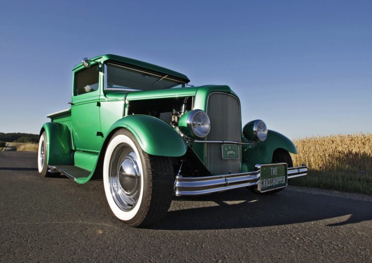 1931, Ford, Modela, Pickup, Streetrod, Street, Rod, Hotrod, Hot, Usa, 1600×1200 02 HD Wallpaper Desktop Background