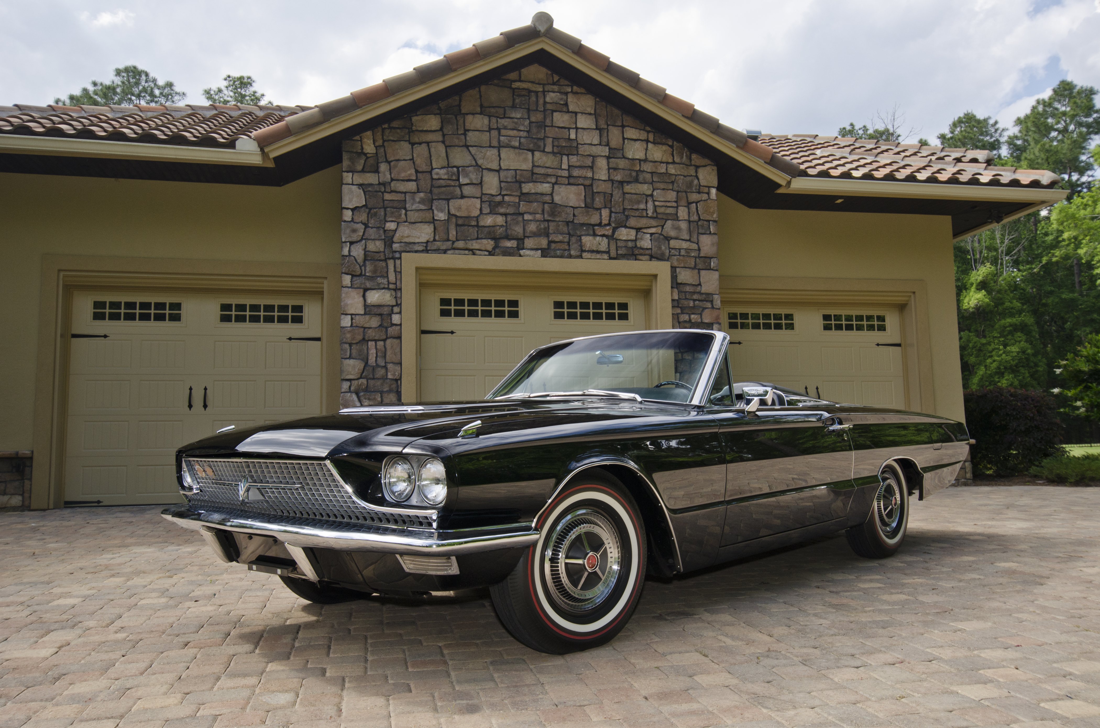 1966, Ford, Thunderbird, Convertible, Classic, Usa, 4200x2790 07 Wallpaper