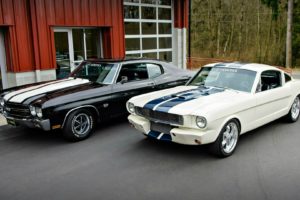 ford, Mustang, Women, Chevrolet, Muscle, Cars