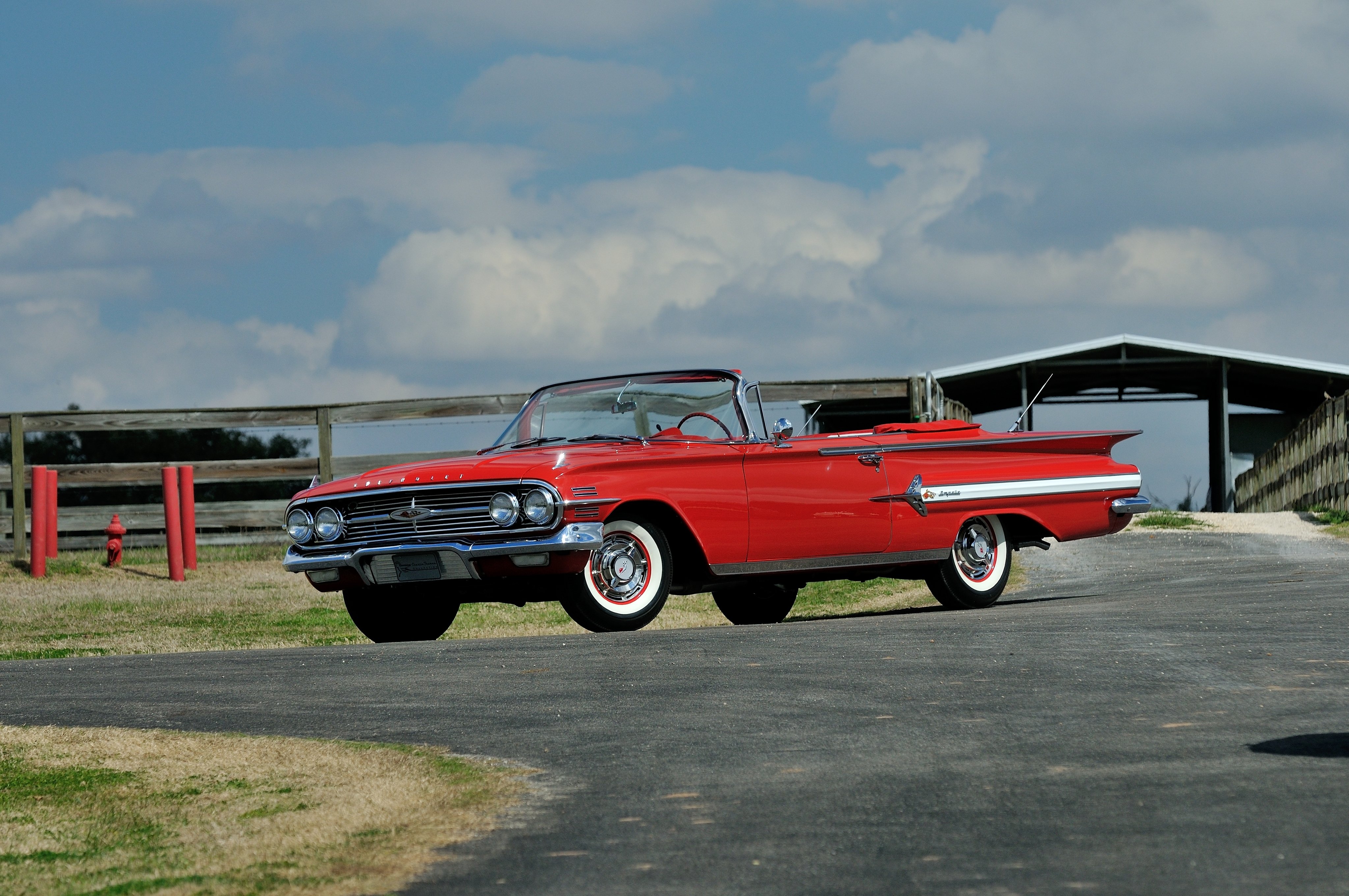 1960, Chevrolet, Impala, Convertible, Classic, Old, Retro, Usa, 4096x2720 01 Wallpaper