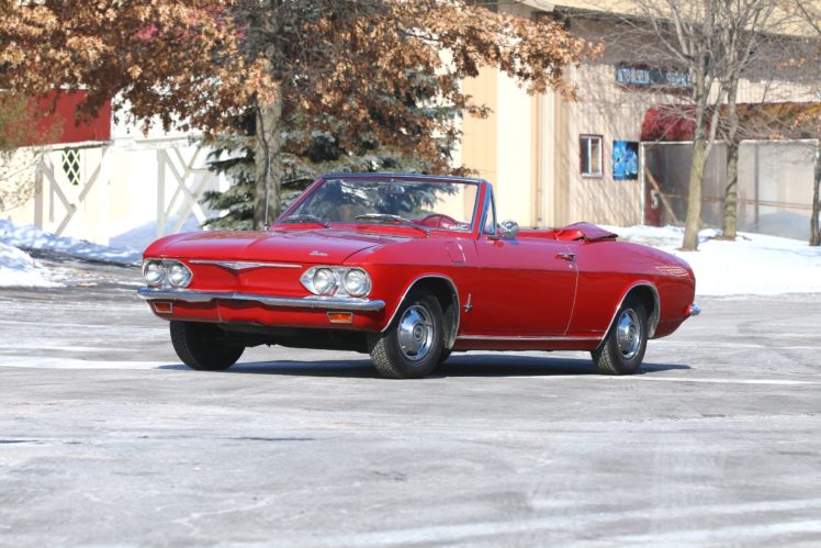1965, Chevrolet, Corvair, Monza, Convertible, Classic, Old, Retro, Usa, 5120×3413 01 HD Wallpaper Desktop Background