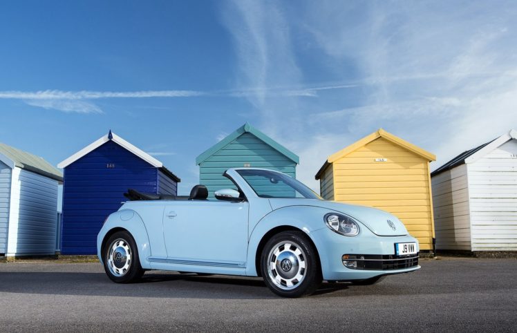 volkswagen, Beetle, Cabrio, Convertible, Cars, 2013 HD Wallpaper Desktop Background