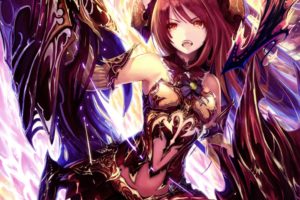 blood, Of, Bahamut, Buraddo, Obu, Bahamuto, Fantasy, Action, Rpg, Fighting, 1bahamut, Adventure, Anime, Tachikawa, Mushimaro, Bimo, Girl, Angel, Artwork