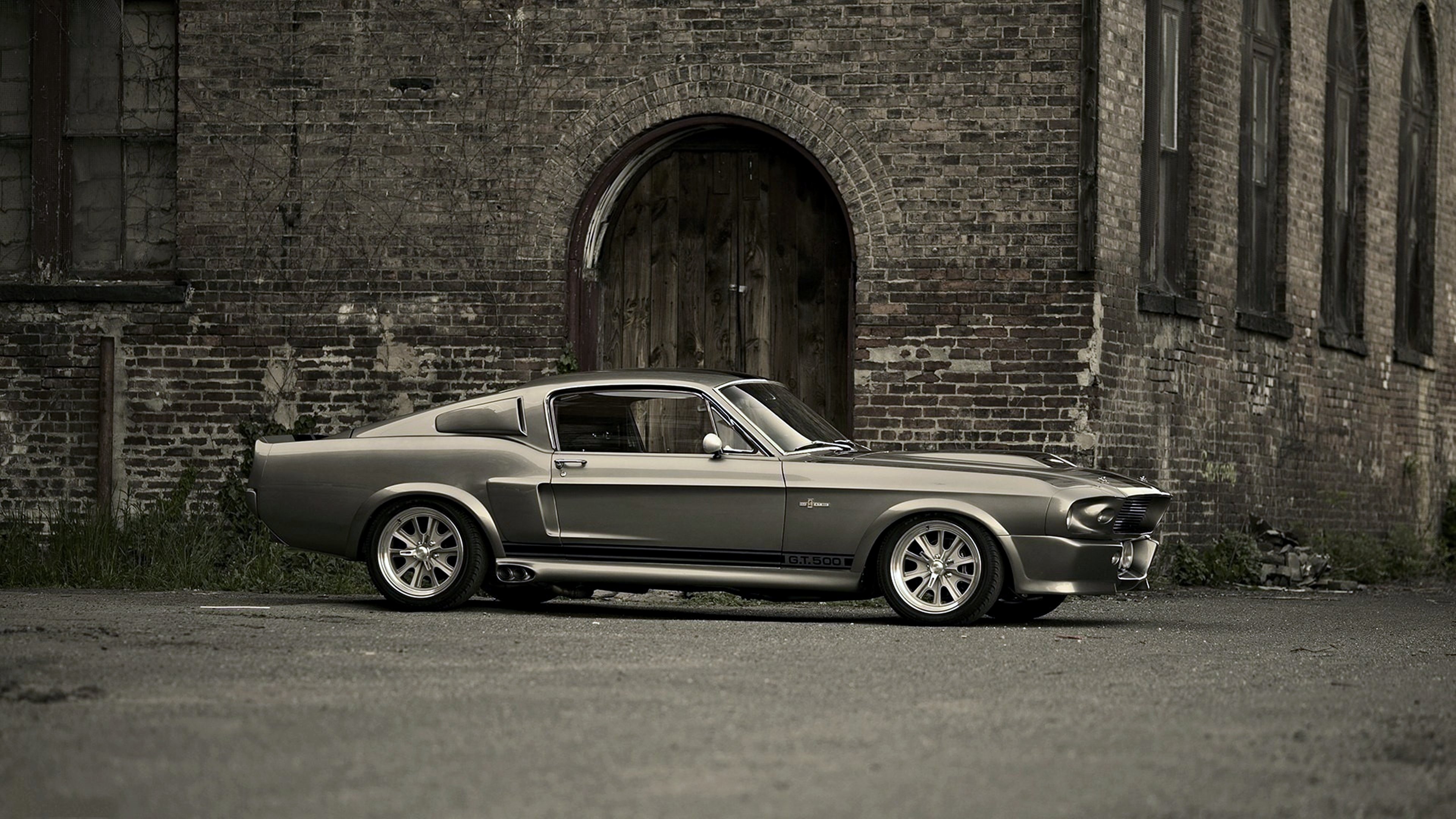 ford, Mustang, Shelby, Gt500, Eleanor, Gray, Wall, Build, Cars, Speed, Motors Wallpaper