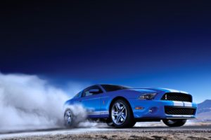 cars, Eleanor, Ford, Gray, Gt500, Motors, Mustang, Shelby, Speed, Blue, Sky, Landscapes, Drift