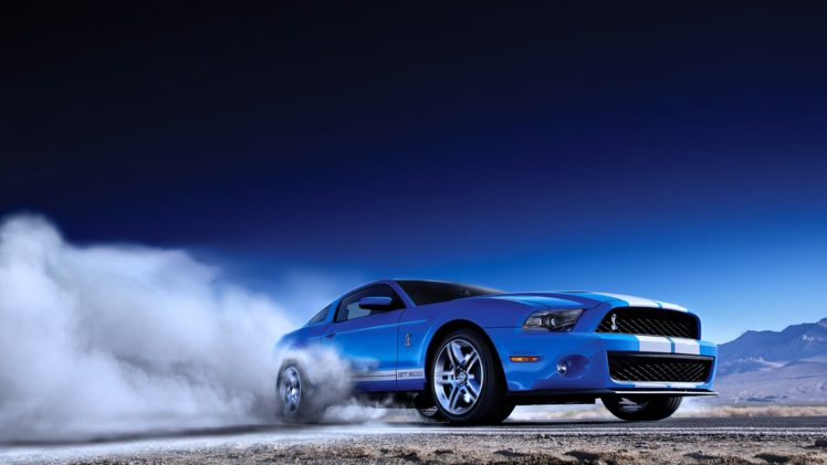 cars, Eleanor, Ford, Gray, Gt500, Motors, Mustang, Shelby, Speed, Blue, Sky, Landscapes, Drift HD Wallpaper Desktop Background
