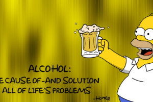 homer, The, Simpsons, Alcohol, Beer, Cause, Solution