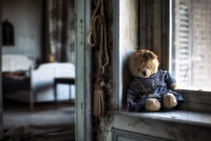teddy, Bear, Sad, Lonely, Windows, House, Poor, Life, Alone, Bedroom, Emotions