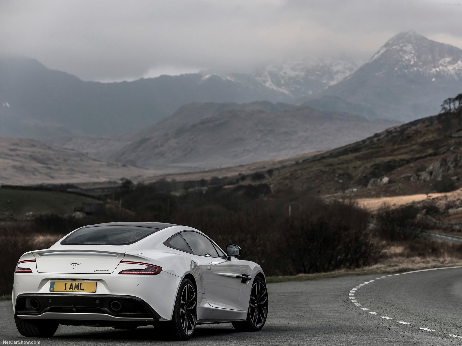 aston, Martin, Vanquish, Carbon, White, Cars, Supercars, 2015 Wallpaper