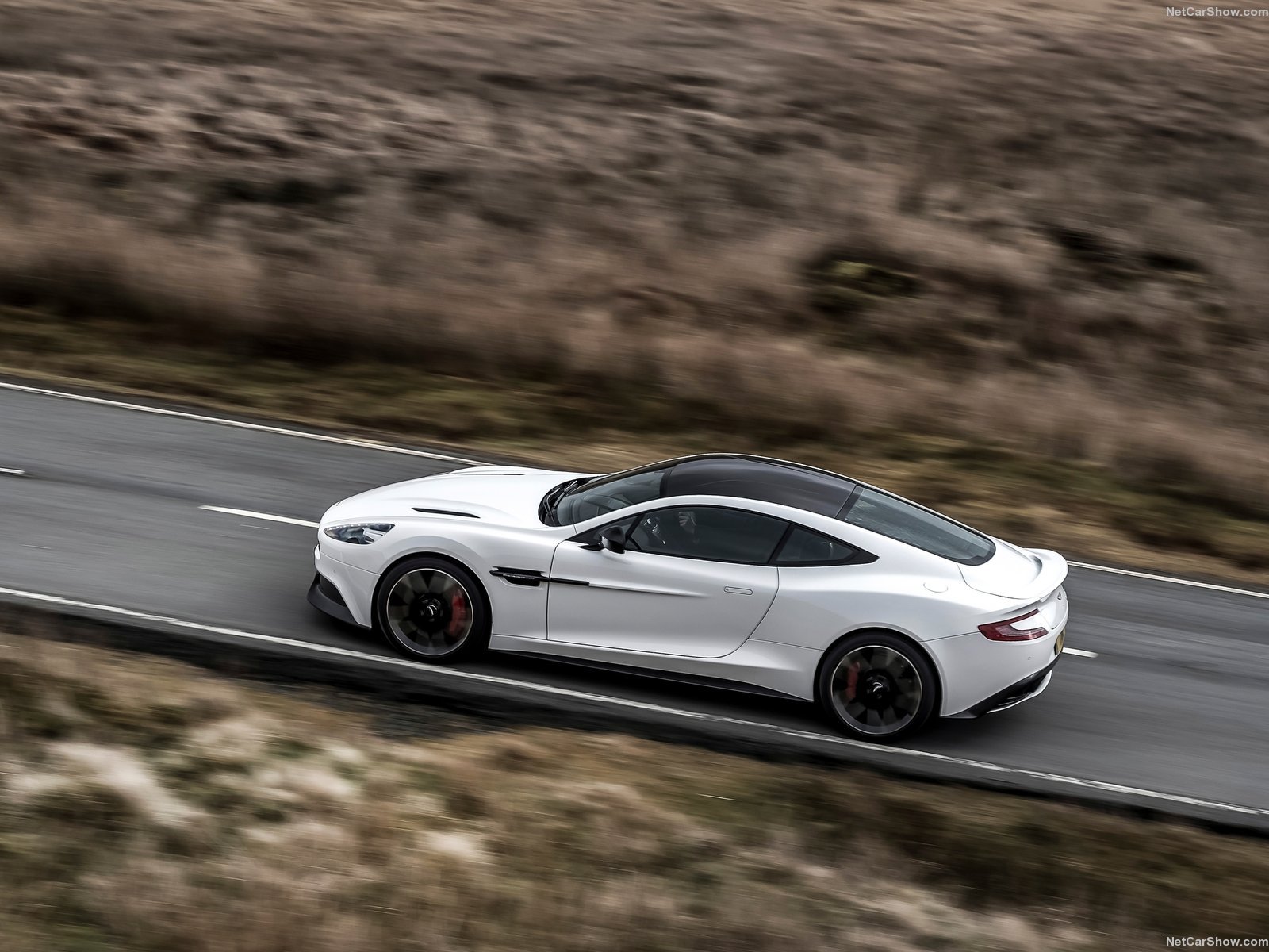 aston, Martin, Vanquish, Carbon, White, Cars, Supercars, 2015 Wallpaper