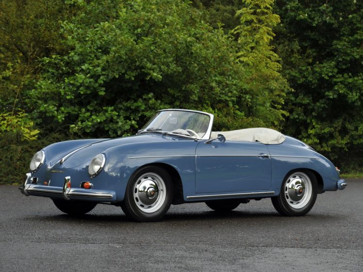 porsche, 356a, 1600, Convertible, Cars, 1958 HD Wallpaper Desktop Background