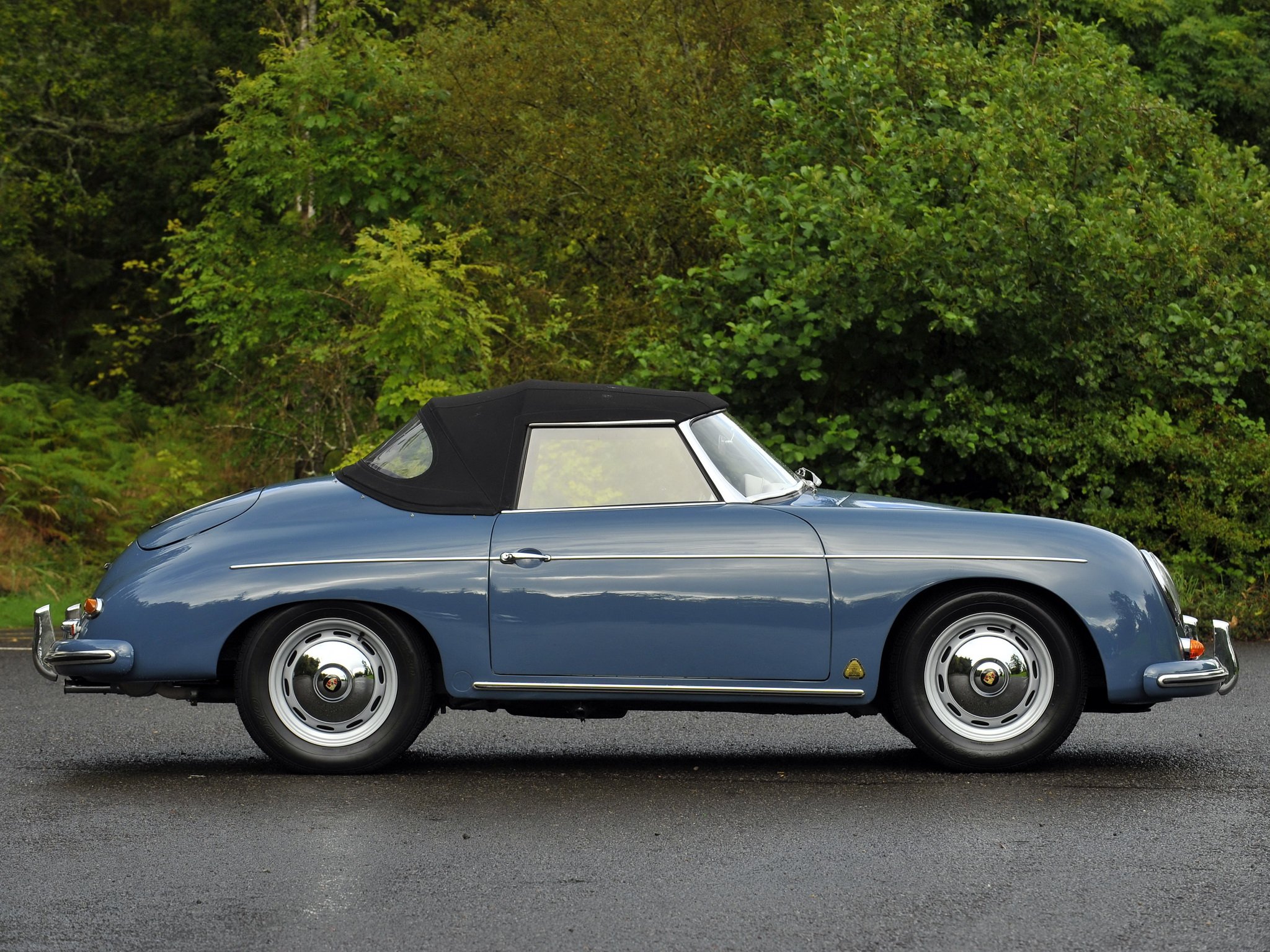 porsche, 356a, 1600, Convertible, Cars, 1958 Wallpaper