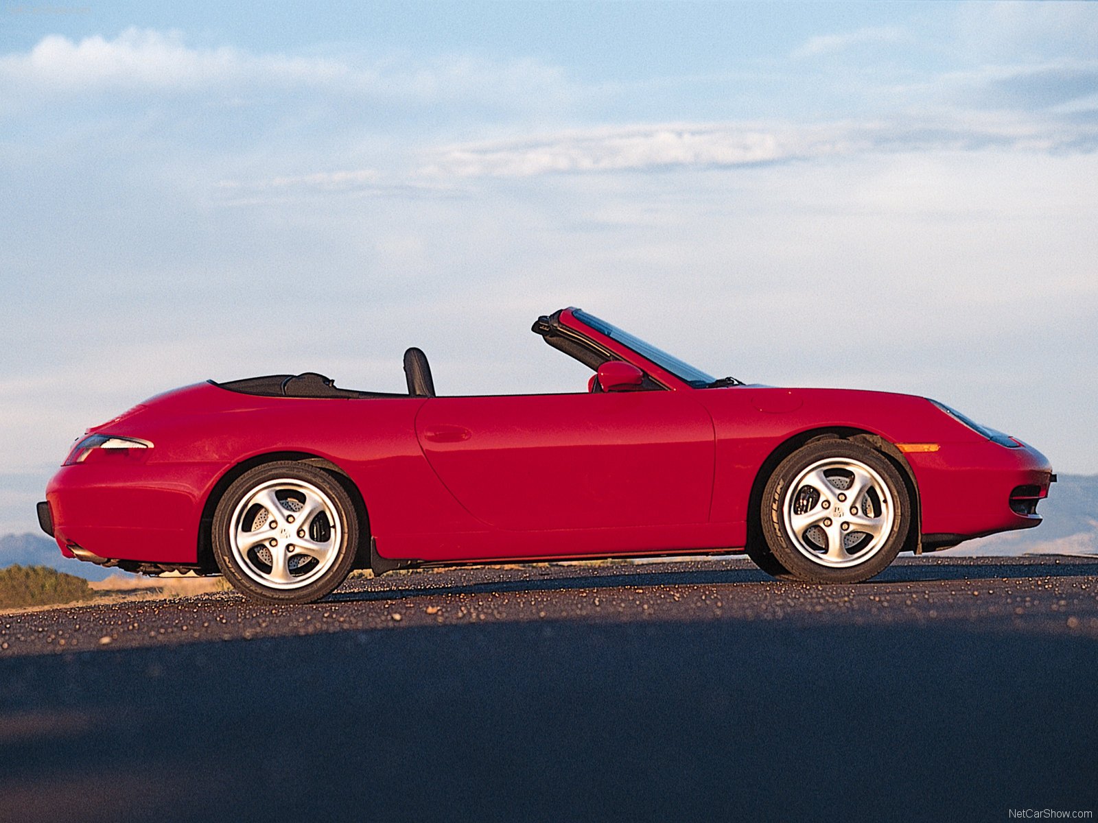 porsche, 911, Carrera, Cabriolet, 2001, Cars, Red Wallpaper