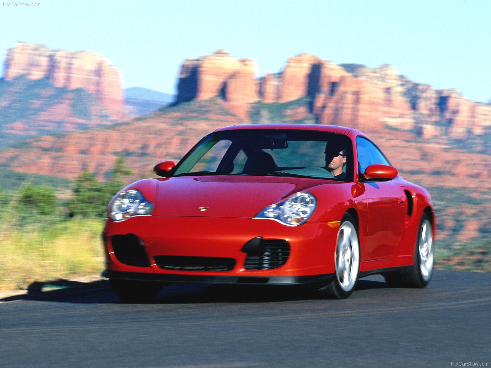 porsche, 911, Turbo, Cars, Coupe, 2002 Wallpaper